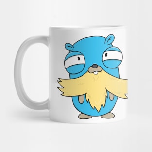 Weird Bearded Gopher Mug